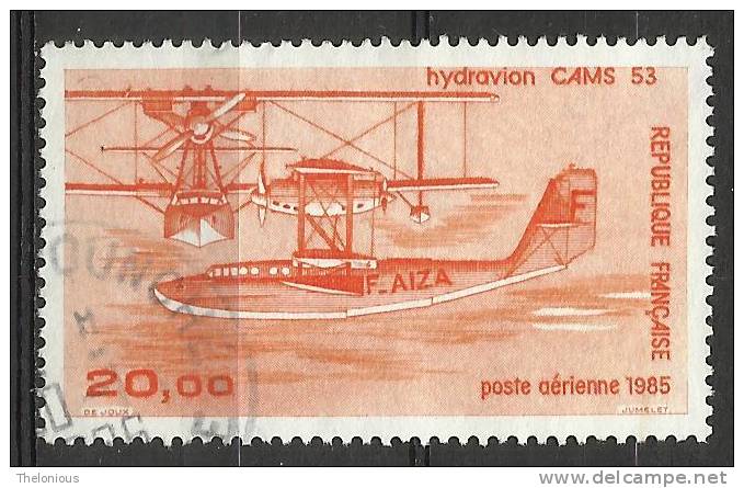 # Francia Aerea Usato Nr. Yvert & Tellier Aerienne 58 - 1960-.... Matasellados