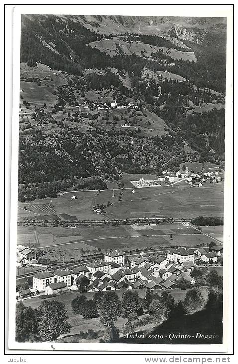 Ambri Sotto - Quinto - Deggio            Ca. 1940 - Quinto