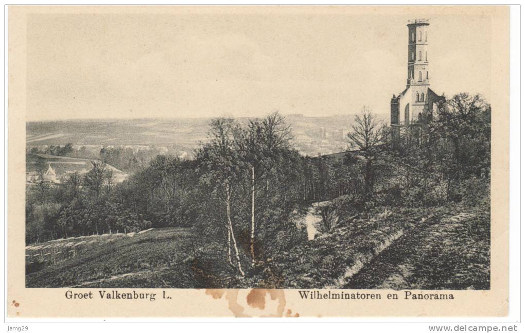 Nederland/Holland, Valkenburg, Wilhelminatoren En Panorama, Ca. 1935 - Valkenburg