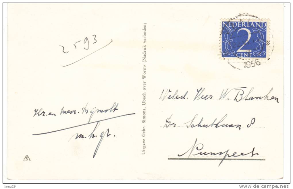 Nederland/Holland, Valkenburg, Wilhelminatoren, 1956 - Valkenburg