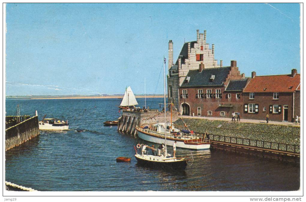 Nederland/Holland, Veere, Haven, 1964 - Veere