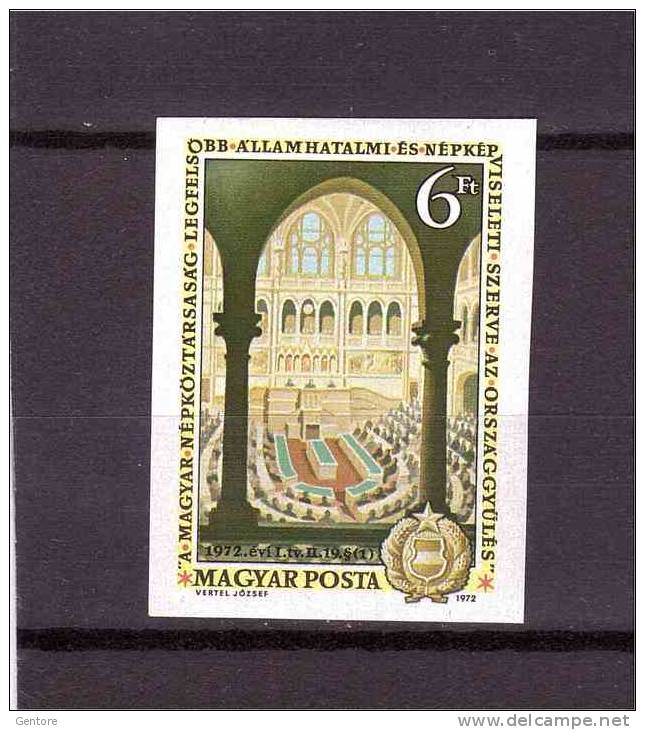 HUNGARY 1972 Constitution  IMPERFORATED  Yvert Cat. N° 2245  MNH** - Nuovi