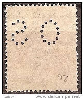 AUSTRALIA - 1924 1&frac12;d King George V, Single Watermark (9), Perfed OS. SG O80. Used - Oblitérés