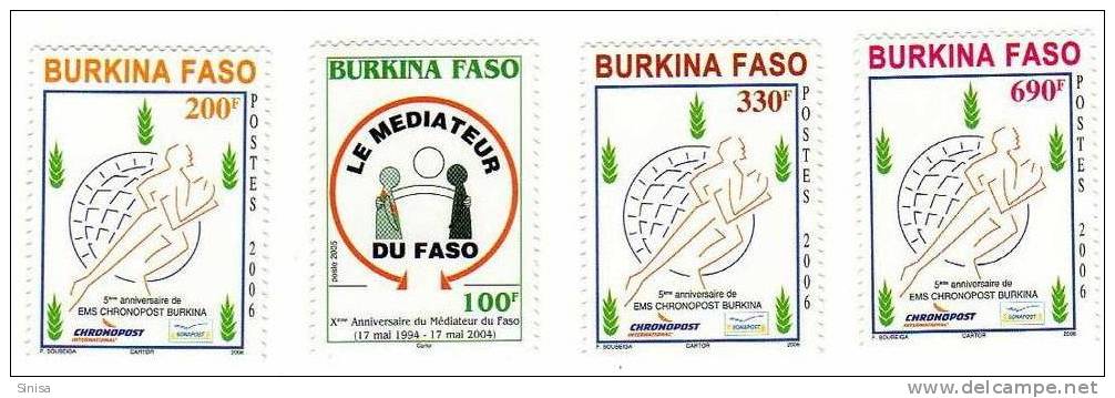 Burkina Faso / EMS Chronopost - Burkina Faso (1984-...)