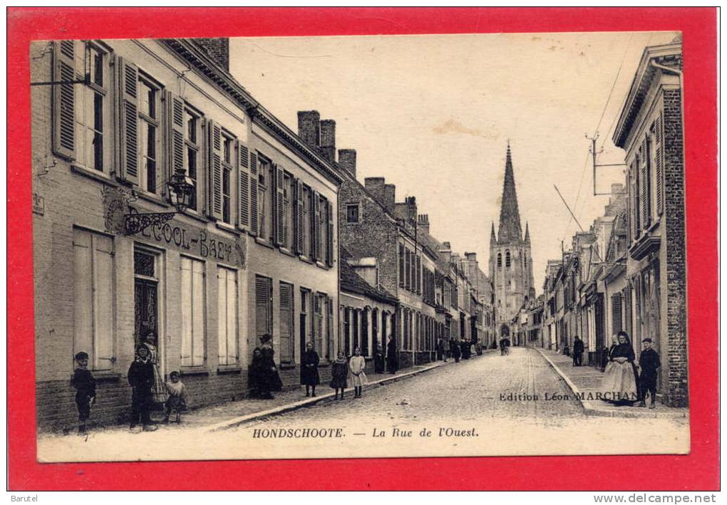 HONDSCHOOTE --> La Rue De L´Ouest - Hondshoote