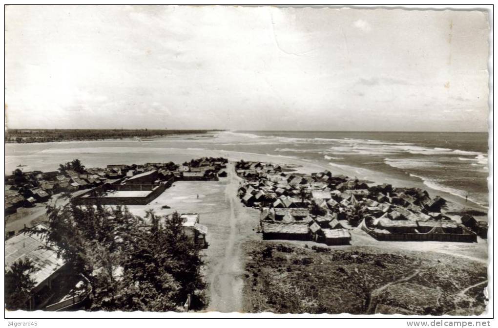 CPSM COTONOU (Dahomey) - La Plage Et Le Village De Pecheurs - Dahomey