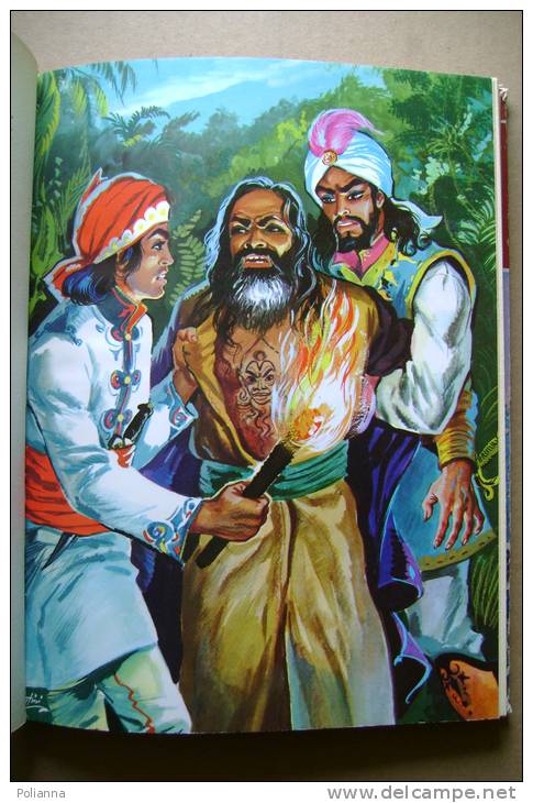 PBC/9 Salgari LE DUE TIGRI/SANDOKAN Malipiero 1969/Illustrazioni Di A. D´Agostini - Action Et Aventure