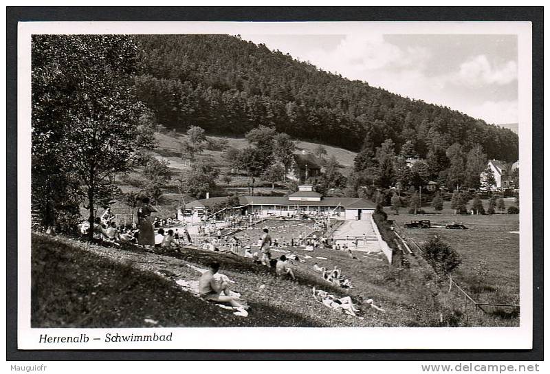 DF / ALLEMAGNE / BADE-WURTEMBERG / BAD HERRENALB / HERRENALB / LA PISCINE / SCHWIMMBAD - Bad Herrenalb