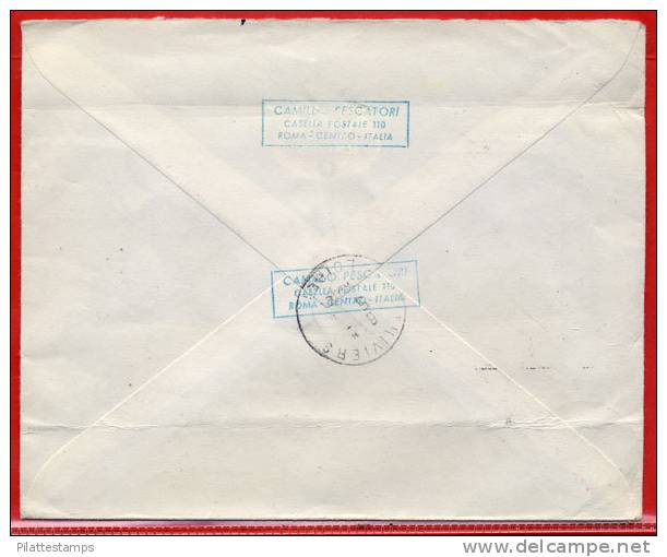 VATICAN LETTRE RECOMMANDEE DU 30/10/1962 DU VATICAN POUR PITHIVIERS FRANCE COVER - Maschinenstempel (EMA)