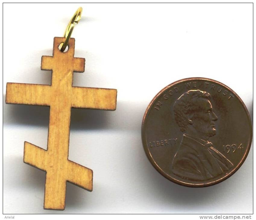 Olive Wood Cross Made In Jerusalem - Religion & Esotericism