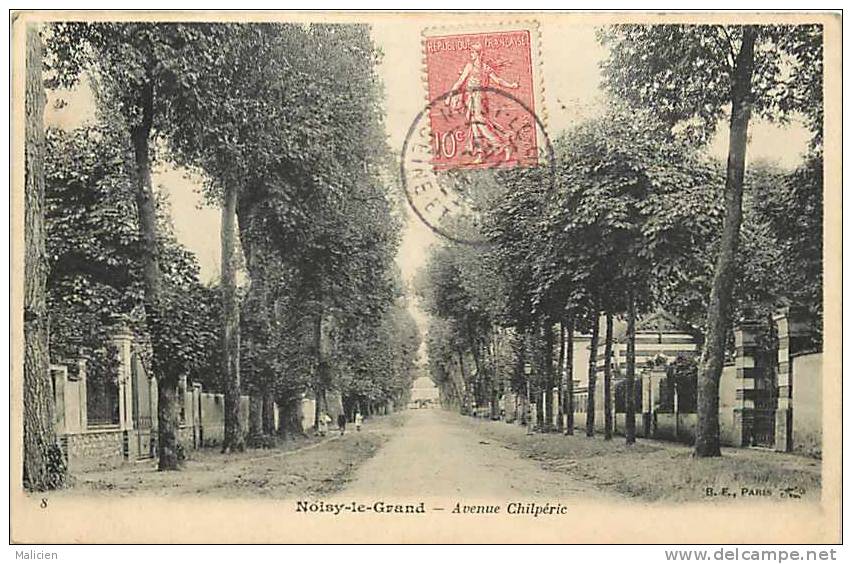 Seine Saint Denis -seine St Denis- Ref A556-noisy Le Grand -  Avenue Chilperic - Carte Bon Etat    - - Noisy Le Grand