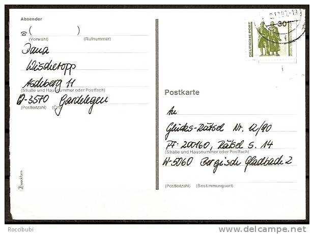 DDR - Ganzsache/Postkarte - Siehe Scann - Other & Unclassified