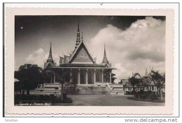 PAGODE A PHNOM PENH CARTE PHOTO - Cambodge