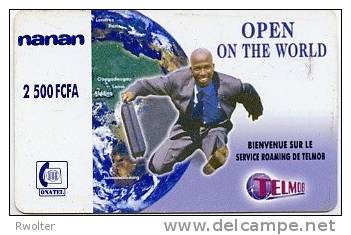 @+ Burkina Faso - ONATEL 2500 CFA - Nanan - Homme D'affaire - Burkina Faso