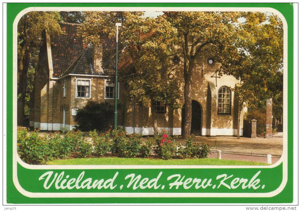 Nederland/Holland, Vlieland, Ned. Herv. Kerk, Ca. 1980 - Vlieland