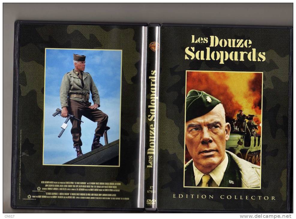 LES DOUZE SALOPARDS PAR ROBERT  ALDRICH  AVEC CH BRONSON LEE MARVIN J CASSAVETES  EDITION COLLECTOR DEUX DVD - Action & Abenteuer