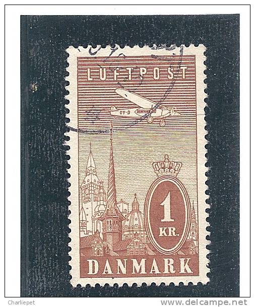 Denmark Scott # C10 Used Catalogue $26.00 - Unused Stamps