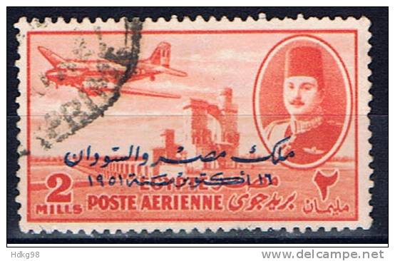 ET+ Ägypten 1952 Mi 375 König Faruk - Used Stamps