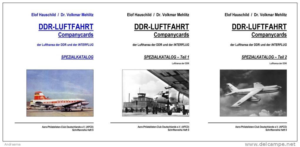 Katalog Companycard DLH & Interflug, Teil 1 & 2  [de73] - 1946-....: Moderne