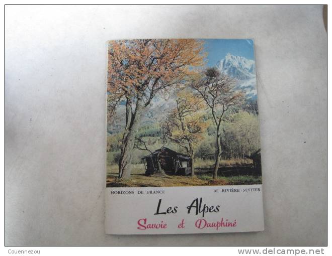 LES ALPES  SAVOIE ET DAUPHINE   Riviere Sestier 1959 - Rhône-Alpes