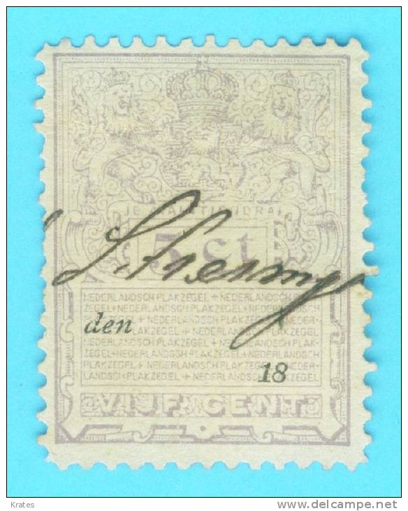 Stamps - Additional Postage Stamps, Netherlands - Fiscales