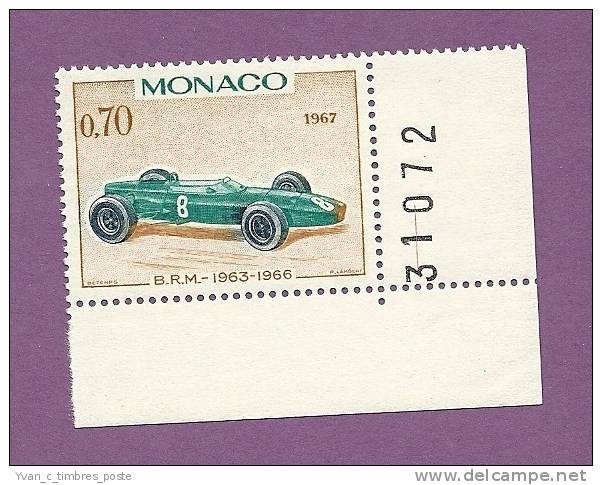 MONACO TIMBRE N° 719 NEUF SANS CHARNIERE GRAND PRIX AUTOMOBILE BRM - Autres & Non Classés