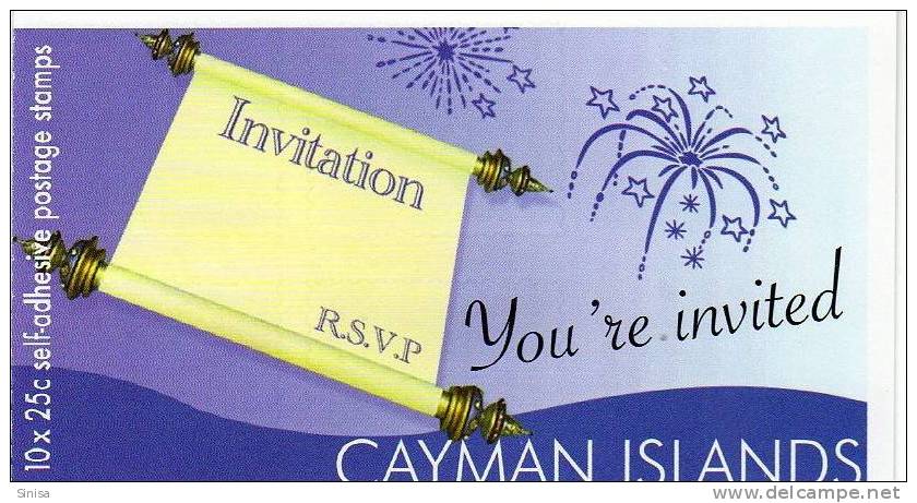 Cayman Islands / Booklets / Invitations - Cayman (Isole)