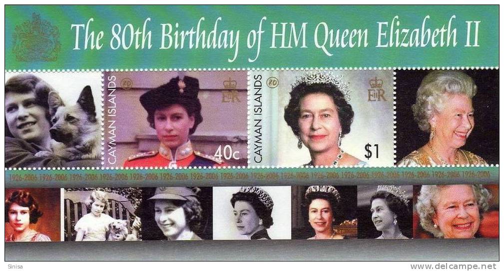 Cayman Islands / The 80th Birthday Of HM Queen Elizabeth II - Caimán (Islas)