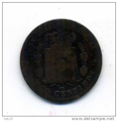- ESPAGNE 1879 . 5C. - First Minting