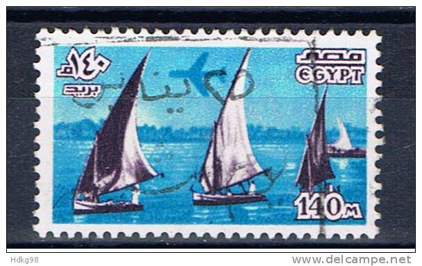 ET+ Ägypten 1978 Mi 739 Boote - Usati