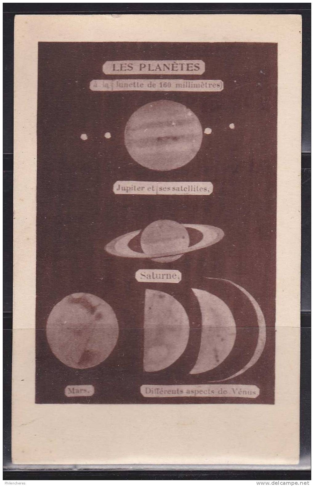 Astronomie - CPA - Astres - Les Planetes - Astronomy