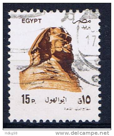 ET+ Ägypten 1993 Mi 1256 Sphinx - Oblitérés