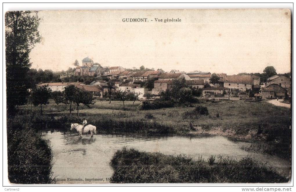 GUDMONT VUE GENERALE 52 - Autres & Non Classés