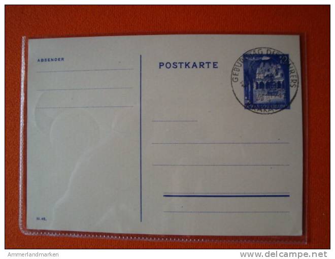 Generalgouvernement: Postkarte P12/02 Gestempelt ! - Besetzungen 1938-45