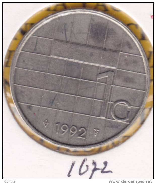 @Y@  Nederland  100 Cent  / 1 Gulden  Beatrix  1992  UNC  (1672) - 1980-2001 : Beatrix