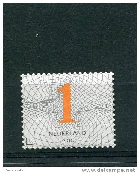 Nederland 2010.MNH**.Cijfer.Cipher.Cipre.Cifra.Zakenpostzegel.Unused.Excellent Condition.New!Bussines Stamp.Pays Bas. - Unused Stamps