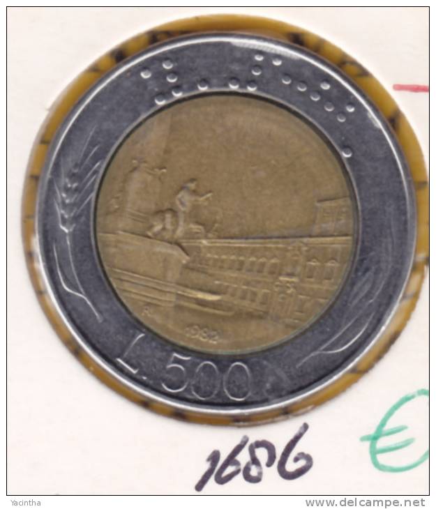 @Y@  Italie  500 Lire  1982      (1686) - 500 Liras