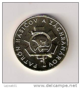 SLOVAKIA ST. FLORIAN PATRON OF FIREMEN TOKEN - Profesionales / De Sociedad