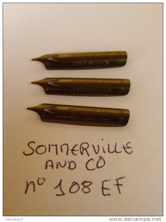 LOT 3 PLUMES SOMMERVILLE NO 108 EF - Pens