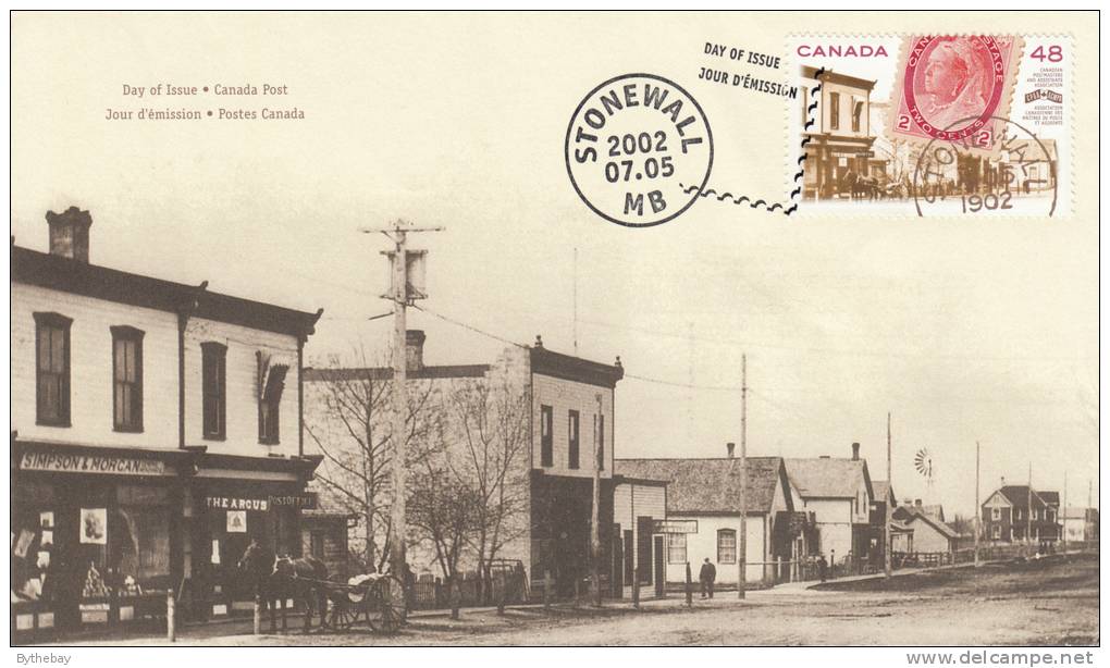 Canada FDC Scott #1956 48c Canadian Postmasters And Assistants Association Centennial - 2001-2010