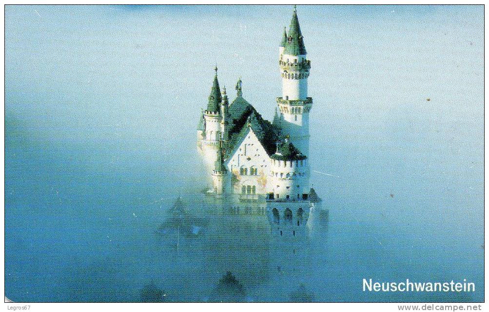 TELECARTE T 12 DM - NEUSCHWANSTEIN - 2001 - A + AD-Series : D. Telekom AG Advertisement