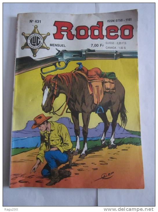 BD  - RODEO N° 431  éditions LUG - Petit Format En Bon état - Rodeo