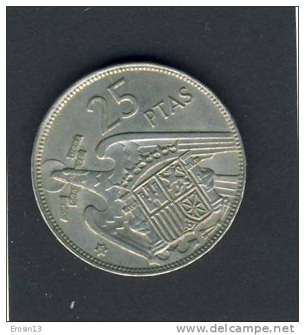 MONNAIE - ESPAGNE - 25 PESETAS 1957 - 25 Pesetas