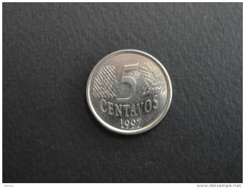 1997 - 5 Centavos - Brésil - Brésil