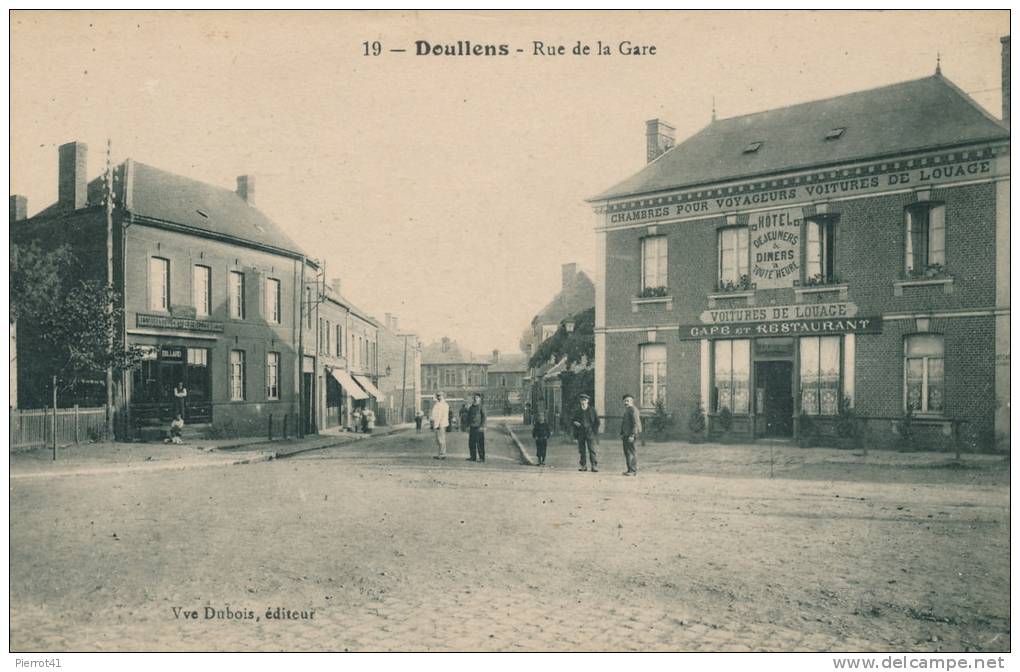 DOULLENS - Rue De La Gare (animation) - Doullens