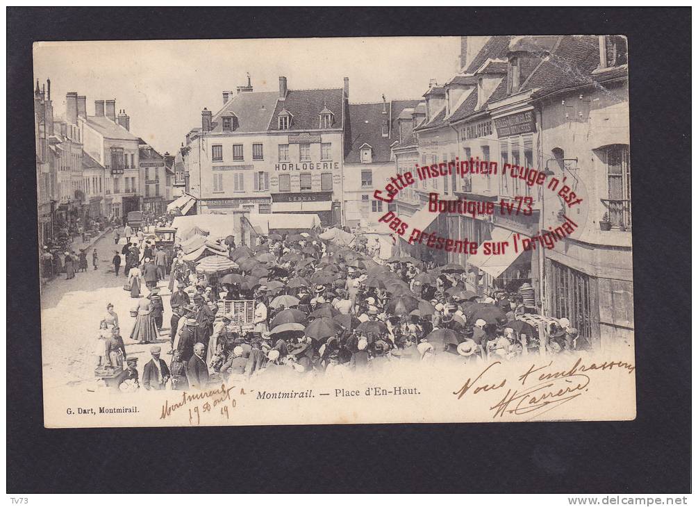 # I1339 - MONTMIRAIL - Place D'en Haut - (51 - Marne) - Montmirail