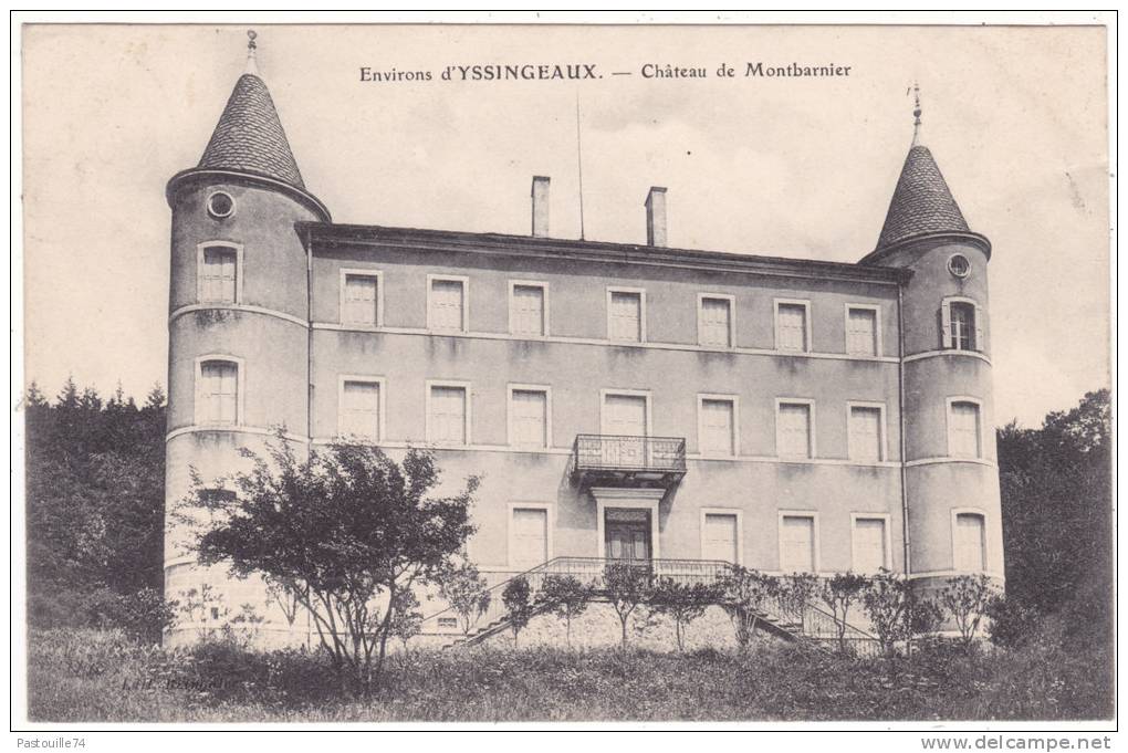 Environs  D´ YSSINGEAUX.   -  Château  De  Montbarnier - Yssingeaux