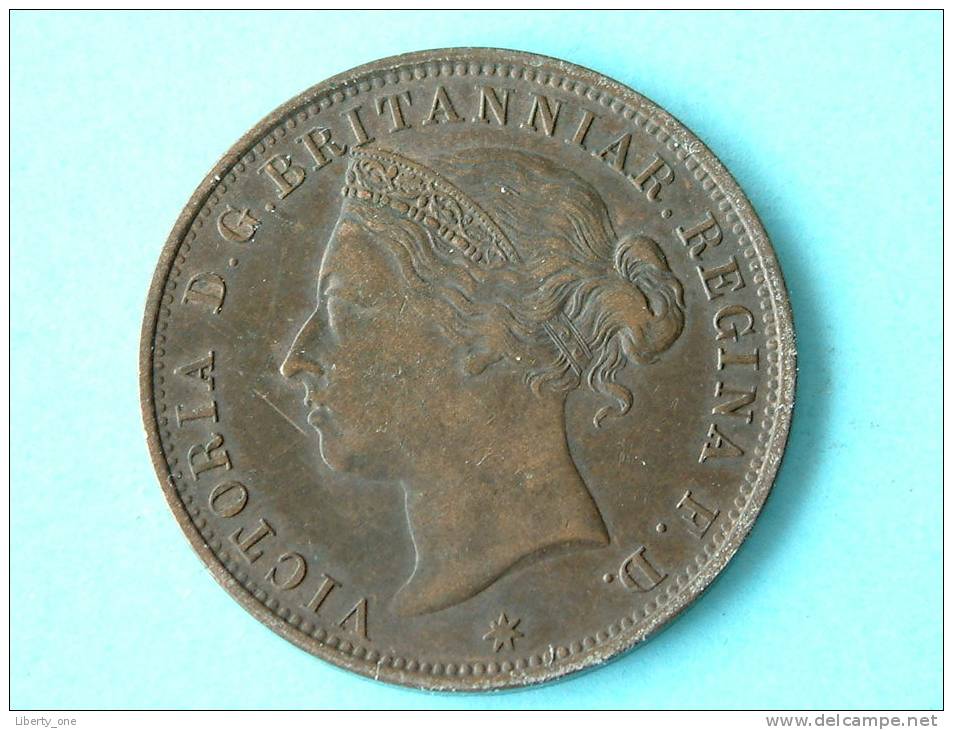 1881 - 1/12th Shilling / KM 8 ( Uncleaned Coin - For Grade, Please See Photo ) ! - Jersey