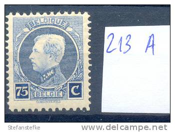 Belgie Belgique Ocb Nr :  213 A * MH  (zie Scan) - 1921-1925 Small Montenez