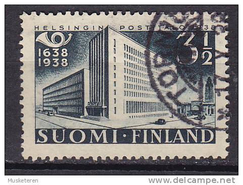 Finland 1938 Mi. 216      3½ M Gebäude Der Postverwaltung In Helsinki - Oblitérés